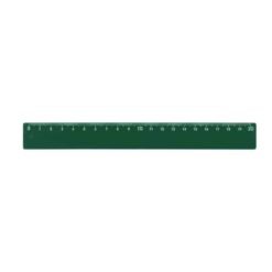 RÉGUA PLÁSTICA 20CM SPX-13724 NA COR VERDE