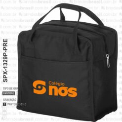 Alternative view of BOLSA TÉRMICA 7 LITROS EM NYLON  SPX-1329P NA COR PRETO