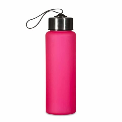 SQUEEZE PLÁSTICO TAMPA/ALÇA SPX-14415 NA COR ROSA