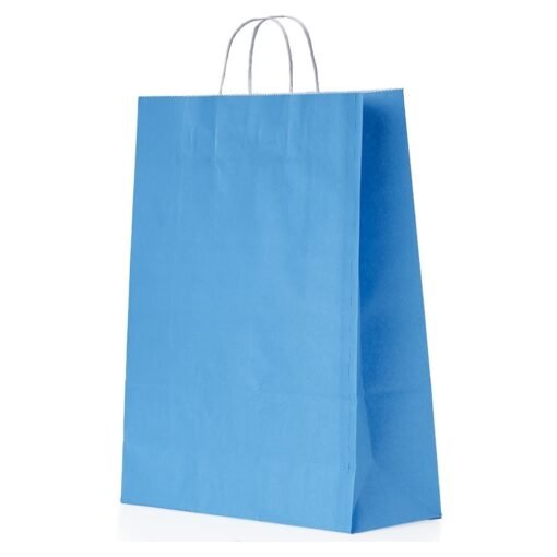 SACOLA KRAFT GRANDE SPX-14753 NA COR AZUL