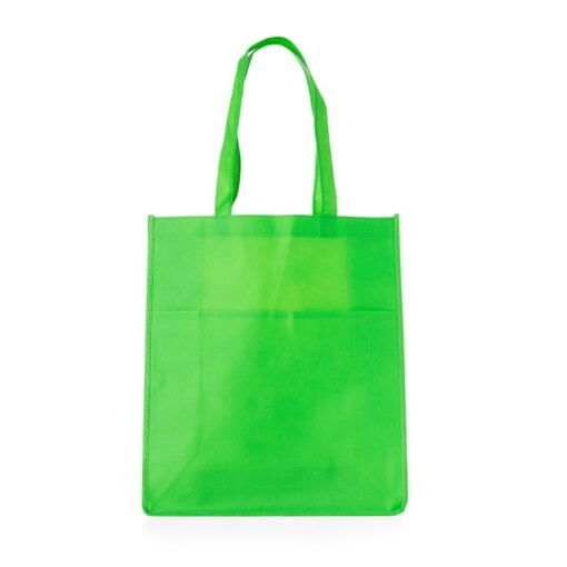 SACOLA TNT COM ALÇA SPX-04043 NA COR VERDE