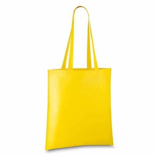 SACOLA TNT COM ALÇA  SPX-13780B NA COR AMARELO
