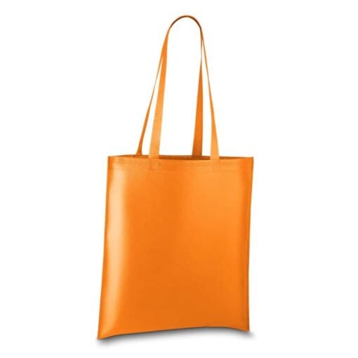 SACOLA TNT COM ALÇA  SPX-13780B NA COR LARANJA