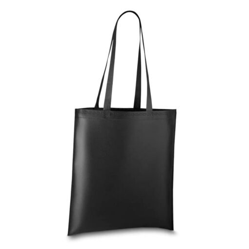 SACOLA TNT COM ALÇA  SPX-13780B NA COR PRETO OU FUMÊ