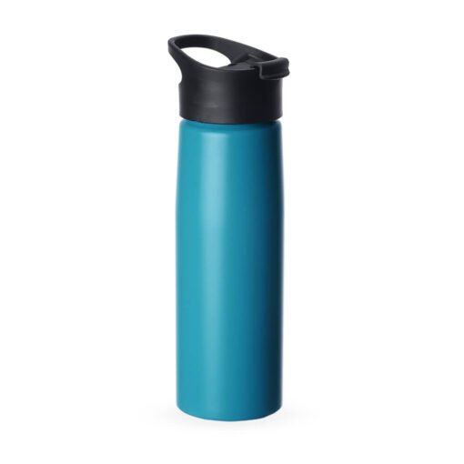 SQUEEZE ALUMINIO 750ML C/ BICO  SPX-18638 NA COR AZUL