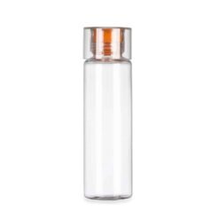 SQUEEZE PLASTICO 600ML C/ TAMPA  SPX-13779 NA COR LARANJA