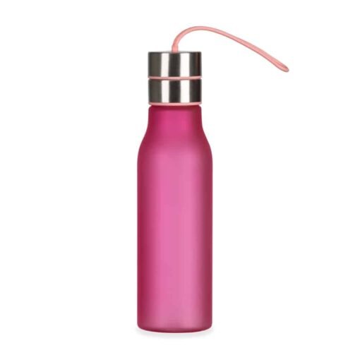 GARRAFA PLÁSTICA 600ML SPX-13778 NA COR ROSA