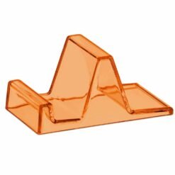 SUPORTE P/ CELULAR EM ACRILICO SPX-01093 NA COR LARANJA