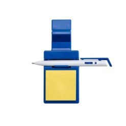 SUP. DE CELULAR C/ CANETA E BLOCO DE NOTAS SPX-14007 NA COR AZUL