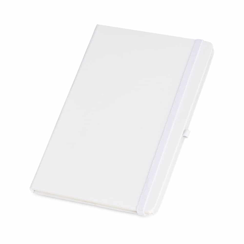 CADERNETA DE COURO SINTÉTICO SPX-14803 NA COR BRANCO OU TRANSPARENTE