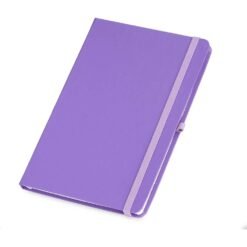 CADERNETA DE COURO SINTÉTICO SPX-14803 NA COR ROXO