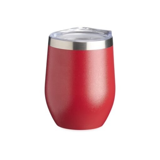 COPO INOX TEXTURIZADO PAREDE DUPLA 320ML SPX-14726T NA COR VERMELHO