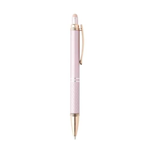 CANETA METAL TOUCH SPX-05020 NA COR ROSA
