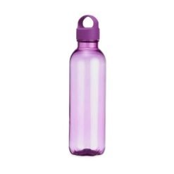 GARRAFA PLÁSTICA 650ML NA COR ROSA 14817-ROS