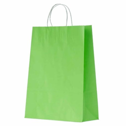 SACOLA KRAFT GRANDE SPX-14753 NA COR VERDE