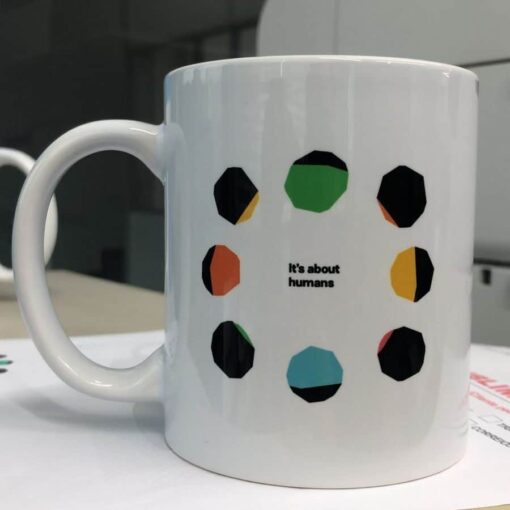 Caneca Personalizada 330Ml - Branco | Brindes Brasil - Imagem 4