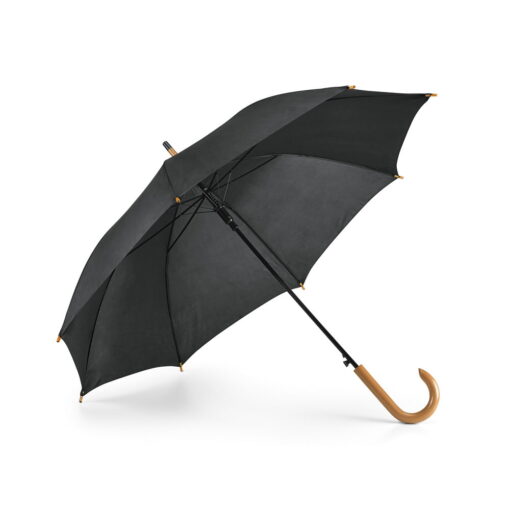 Guarda-chuva em poliéster 190T com haste em metal e pega em madeira e abertura automática. ø1040 mm | 885 mm - Imagem 17
