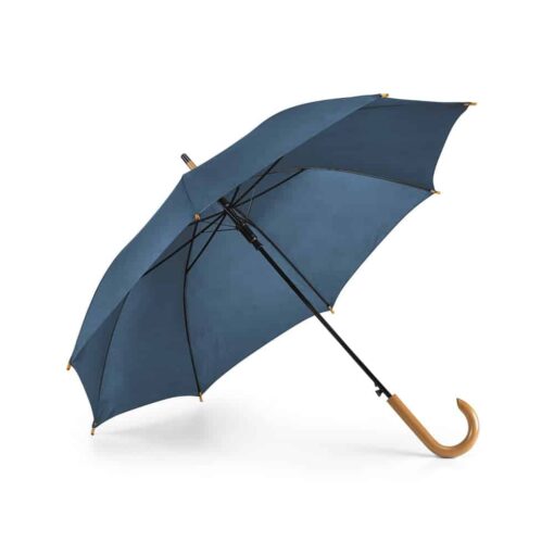 Guarda-chuva em poliéster 190T com haste em metal e pega em madeira e abertura automática. ø1040 mm | 885 mm - Imagem 18