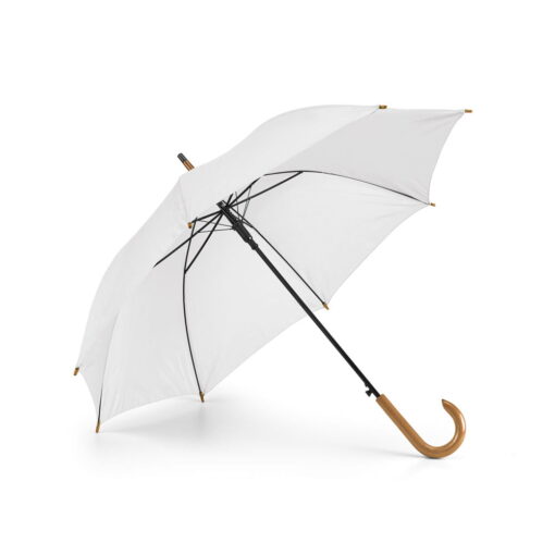 Guarda-chuva em poliéster 190T com haste em metal e pega em madeira e abertura automática. ø1040 mm | 885 mm - Imagem 6