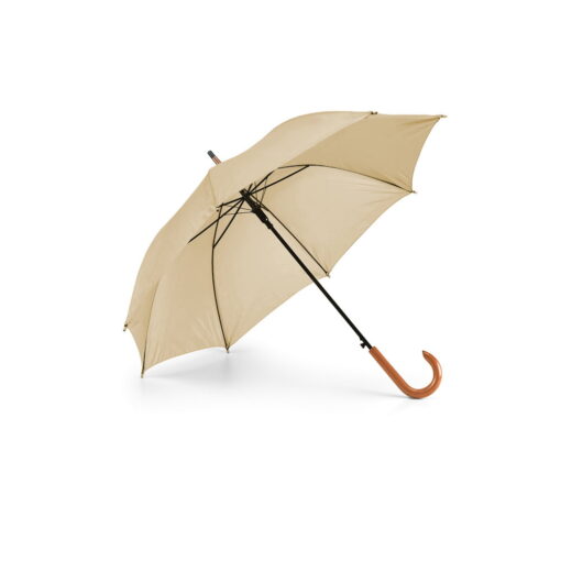 Guarda-chuva em poliéster 190T com haste em metal e pega em madeira e abertura automática. ø1040 mm | 885 mm - Imagem 8