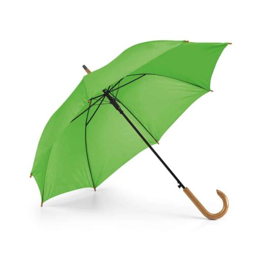 Guarda-chuva em poliéster 190T com haste em metal e pega em madeira e abertura automática. ø1040 mm | 885 mm - Imagem 13