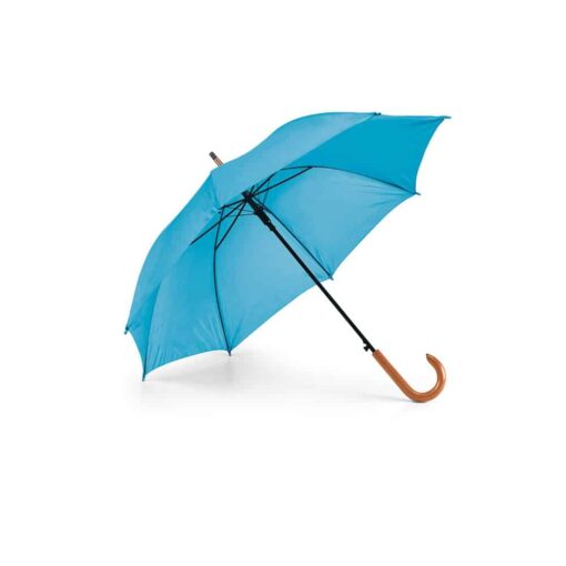 Guarda-chuva em poliéster 190T com haste em metal e pega em madeira e abertura automática. ø1040 mm | 885 mm - Imagem 15