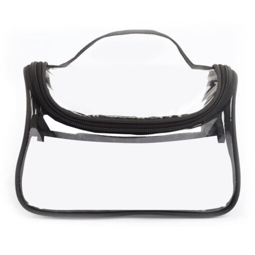 NECESSAIRE DE PVC SPX-14842 NA COR BRANCO OU TRANSPARENTE
