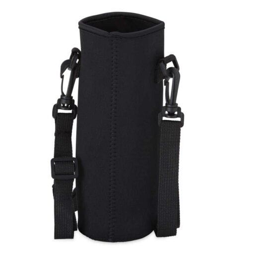 PORTA COPO OU GARRAFA ISOTÉRMICA ESPORTIVA SPX-05026 NA COR PRETO