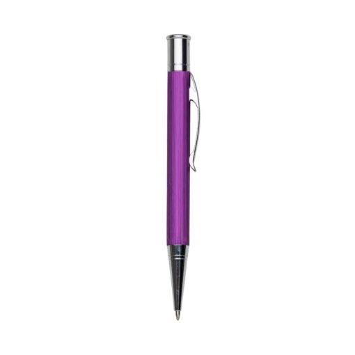 CANETA METAL C/ DET PRATA SPX-12646 NA COR ROXO
