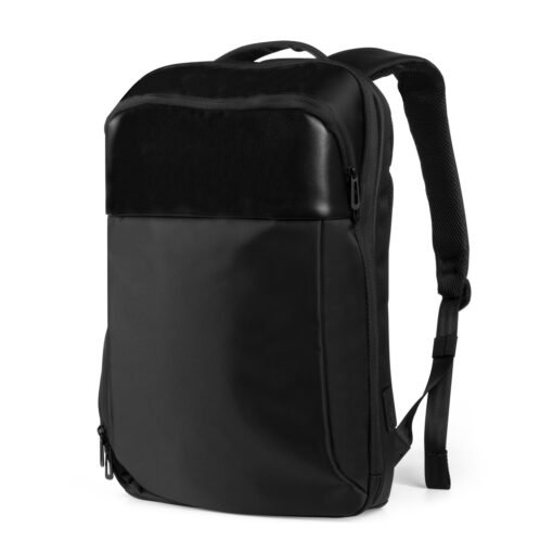 MOCHILA DE POLIÉSTER USB 23 LITROS SPX-14866 NA COR PRETO OU FUMÊ