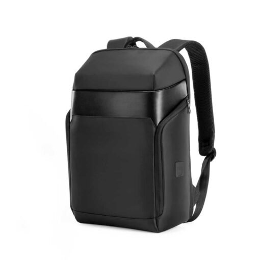 MOCHILA DE POLIÉSTER USB 25 LITROS SPX-14868 NA COR PRETO OU FUMÊ