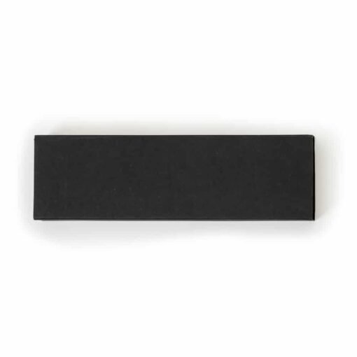 ESTOJO P/ UMA CANETA INTERIOR AVELUDADO  SPX-12358 NA COR PRETO OU FUMÊ