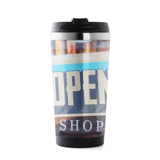 CANECA PORTA FOTO SPX-14432 NA COR INOX