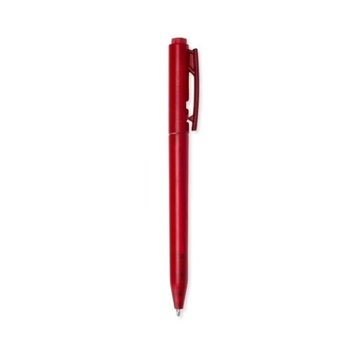 CANETA PLÁSTICA SPX-1099T NA COR VERMELHO
