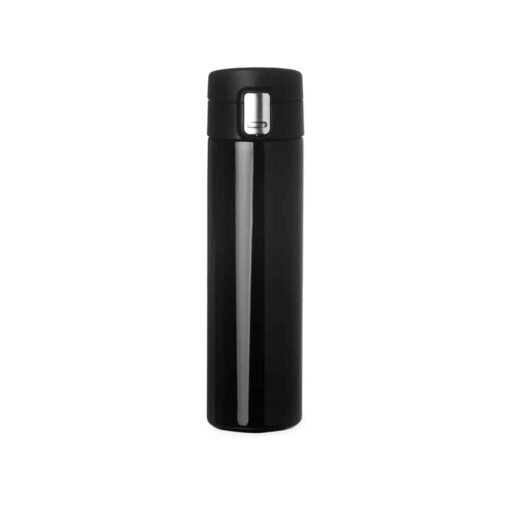 GARRAFA INOX 400ML SPX-18716 NA COR PRETO OU FUMÊ