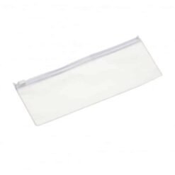 ESTOJO PLASTICO ZIP ZAP  SPX-13410N NA COR BRANCO