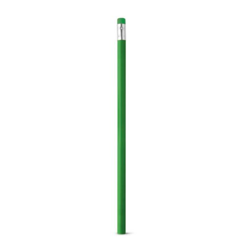 Lápis com borracha. Grau de dureza: HB. ø7 x 190 mm Verde 109