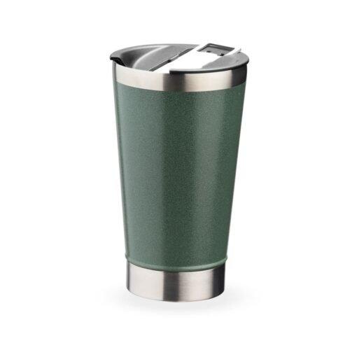 COPO TÉRMICO 500ML *TEXTURA C/ ABRIDOR  SPX-18645T NA COR VERDE