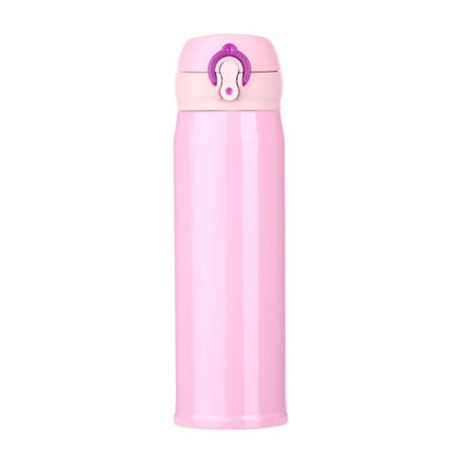 GARRAFA TÉRMICA 400ML SPX-02112 NA COR ROSA
