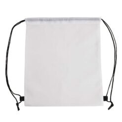 MOCHILA SACO POLIESTER  SPX-02079B NA COR BRANCO