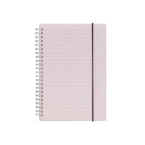 CADERNO COM CAPA PLÁSTICA SPX-05058 NA COR ROXO