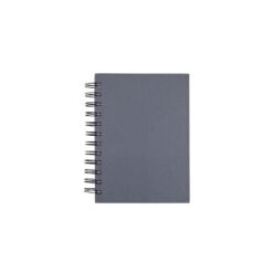 MINI AGENDA WIRE-O CROMATO SPX-14930 NA COR PRATA OU CINZA