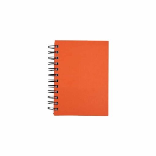 MINI AGENDA WIRE-O CROMATO SPX-14930 NA COR LARANJA
