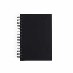 AGENDA WIRE-O EMBORRACHADA SPX-14933 NA COR PRETO OU FUMÊ