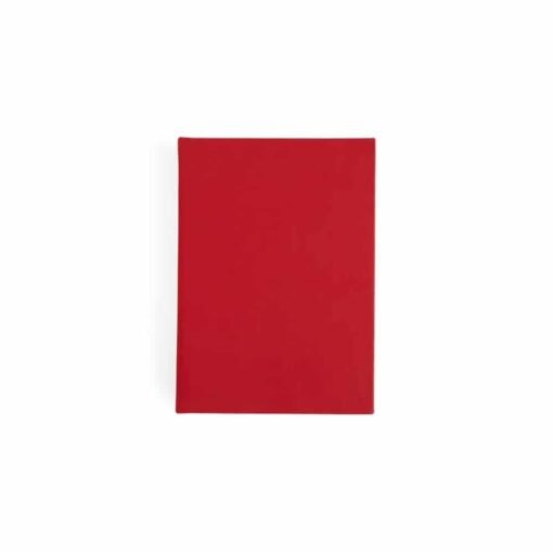 MINI AGENDA DIARIA EMBORRACHADA SPX-14927 NA COR VERMELHO