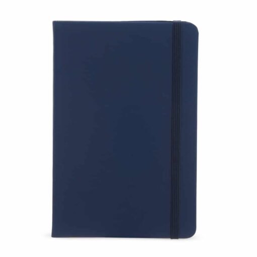 CADERNETA COURO SINTÉTICO 21X14 SPX-14917S NA COR AZUL
