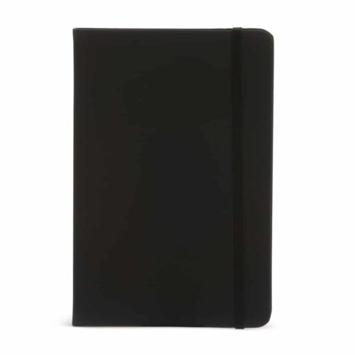 CADERNETA COURO SINTÉTICO 21X14 SPX-14917P NA COR PRETO
