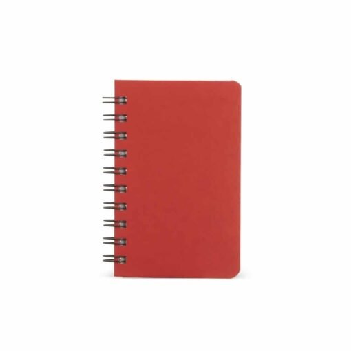 CADERNETA KRAFT 14X10 SEM PAUTA SPX-14918 NA COR VERMELHO