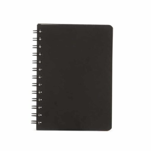 CADERNETA KRAFT 17X13 COM PAUTA SPX-14919 NA COR PRETO