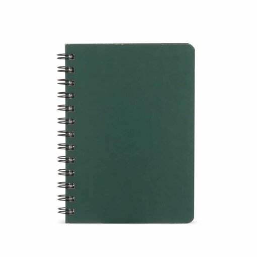 CADERNETA KRAFT 17X13 COM PAUTA SPX-14919 NA COR VERDE